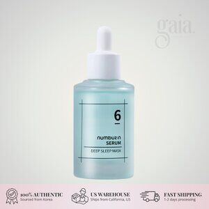 Numbuzin No.6 Deep Sleep Mask Serum 50ml – Overnight Hydration & Glow Care